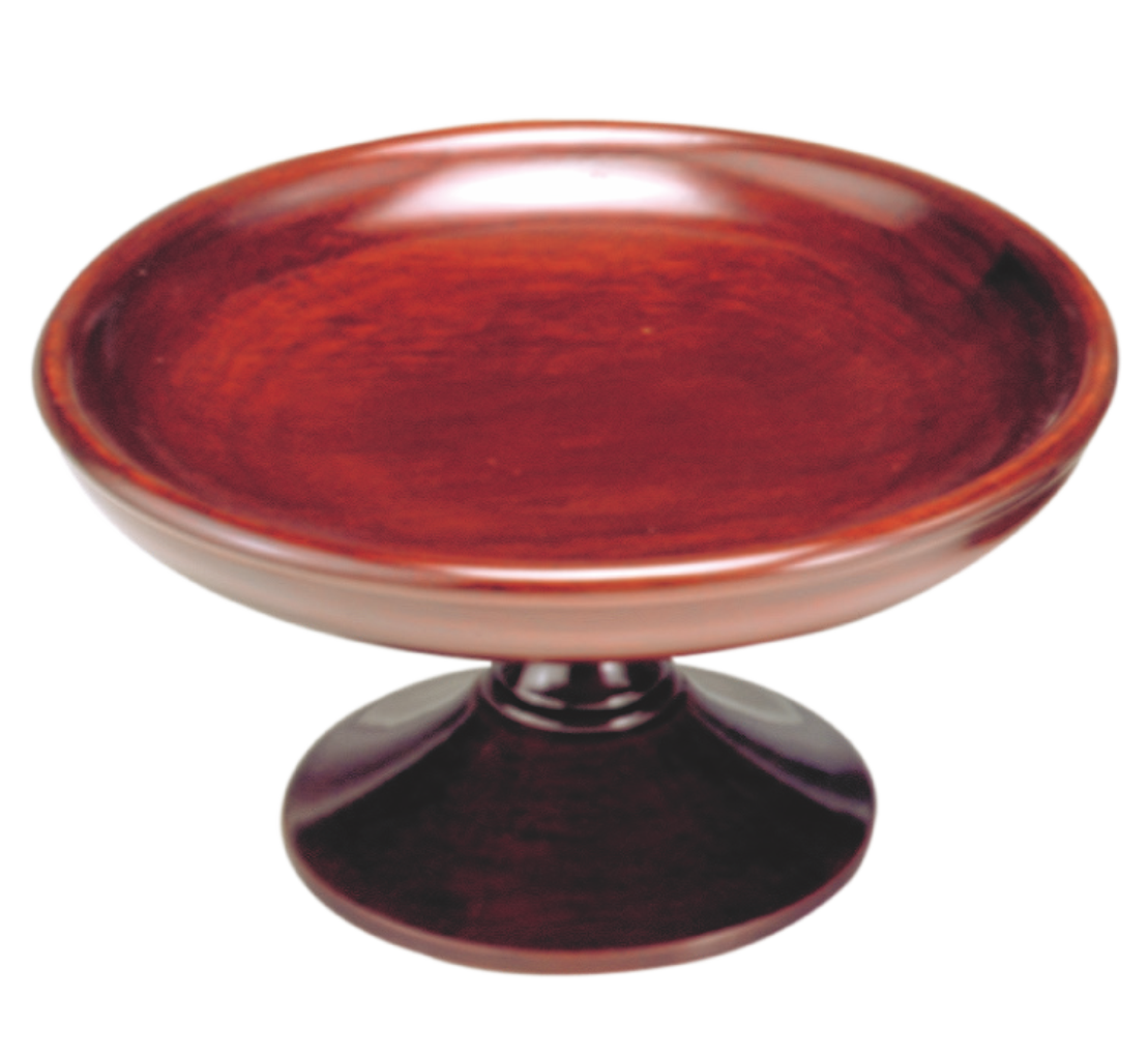 H16 木質供果盤（本/紅/黑漆）